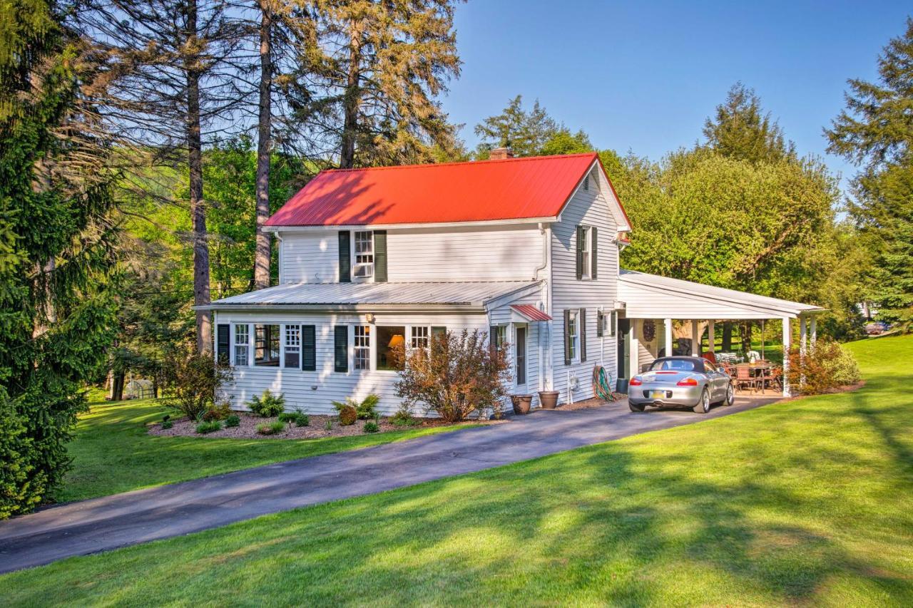 3-Acre Lodge With Snowmobile And Four-Wheeling Trails Coudersport Exterior photo